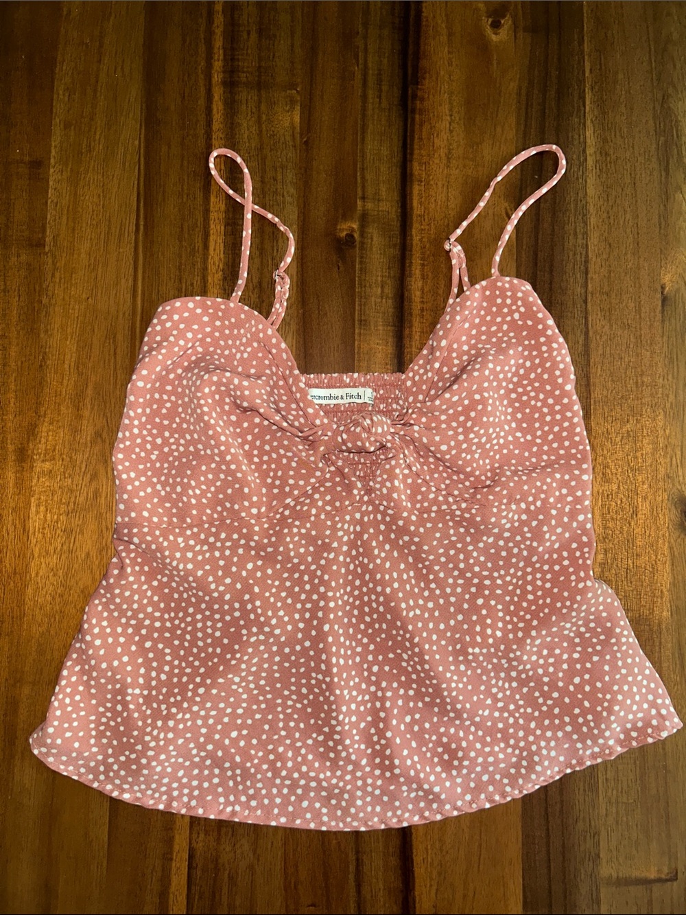 Abercrombie & Fitch Rust Dot Cami Size Small